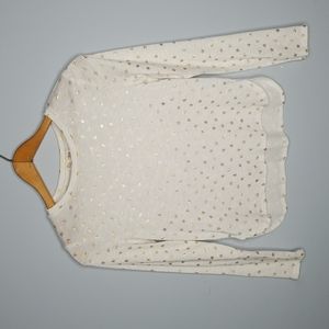 It's Our Time Long sleeve Girl Top Size 10/12
